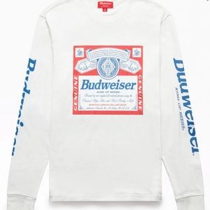NEVER WORN! SOLDOUT! PacSun Budweiser LongSleeve